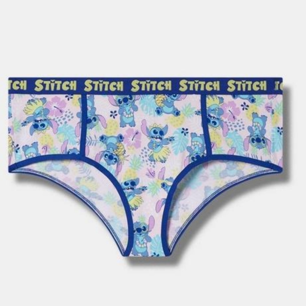 🆕️🍍 1X DISNEY STITCH COTTON MID-RISE BOYSHORT PANTY🍍